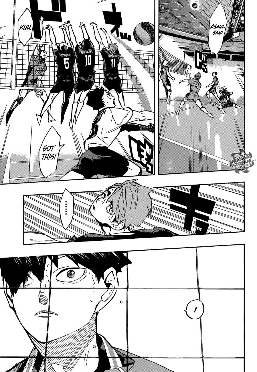 Haikyu!! Chapter 253 page 16 - Chapter 253: Fatal Blow