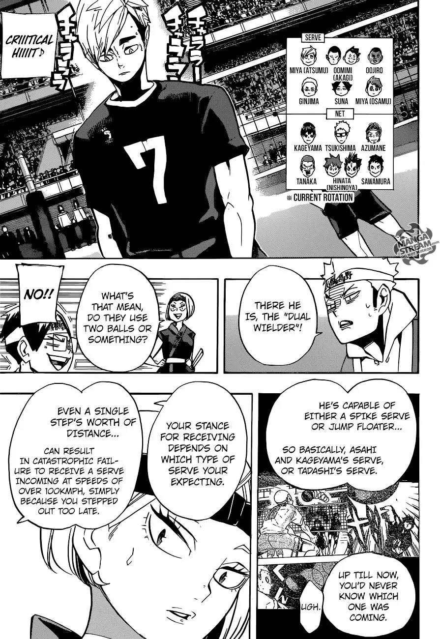 Haikyu!! Chapter 253 page 6 - Chapter 253: Fatal Blow