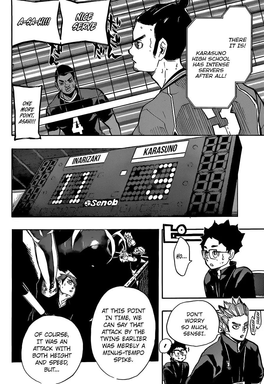 Haikyu!! Chapter 254 page 12 - Chapter 254: God-like, Phantom, Evil Spirit
