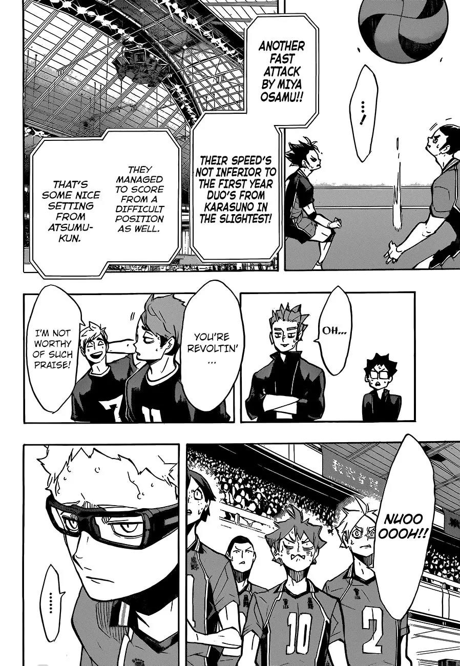 Haikyu!! Chapter 254 page 14 - Chapter 254: God-like, Phantom, Evil Spirit