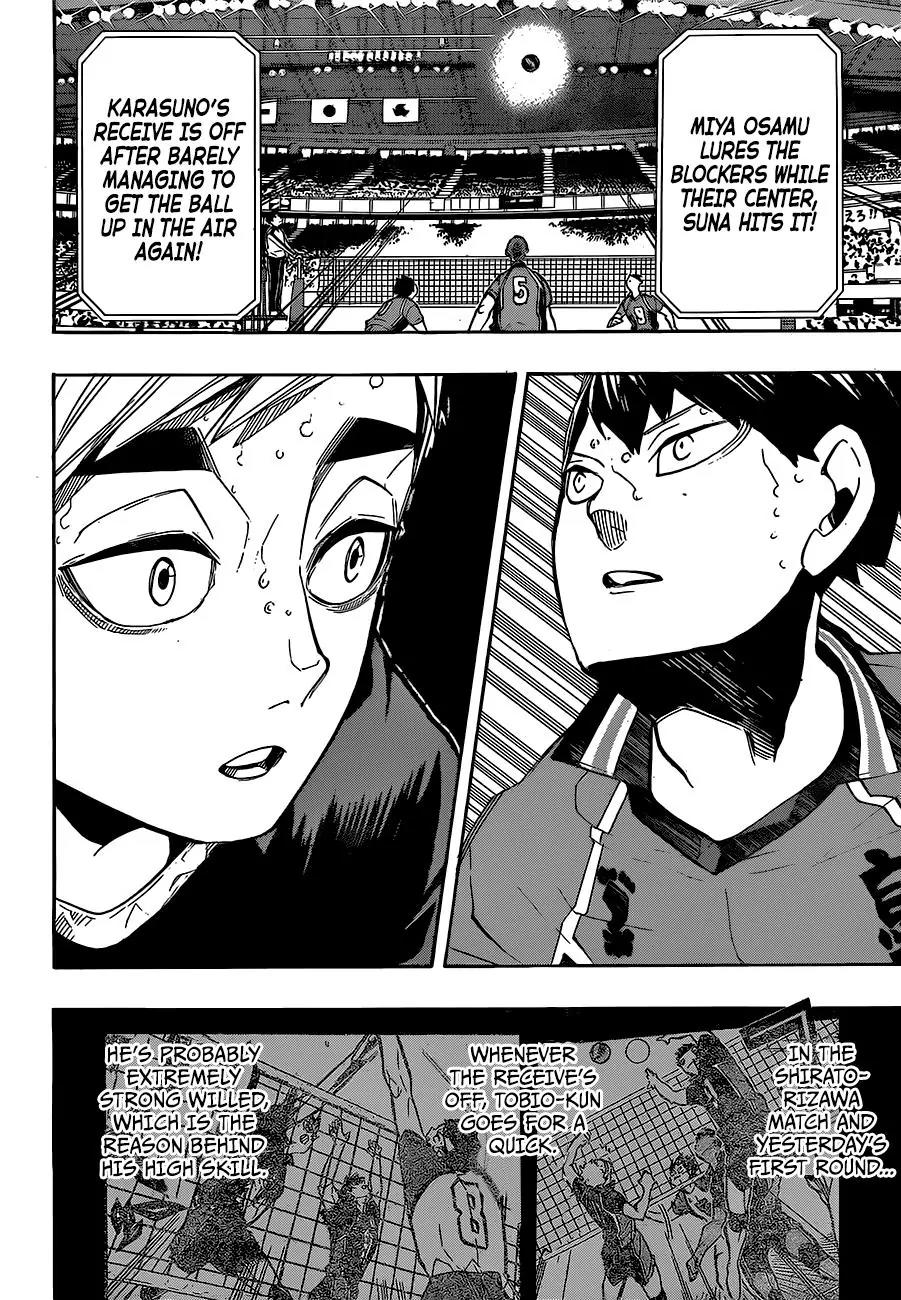 Haikyu!! Chapter 254 page 18 - Chapter 254: God-like, Phantom, Evil Spirit