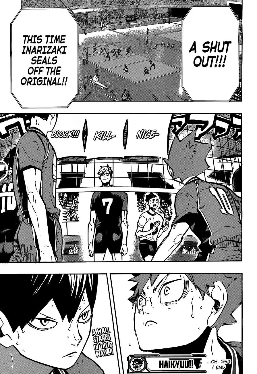 Haikyu!! Chapter 254 page 21 - Chapter 254: God-like, Phantom, Evil Spirit