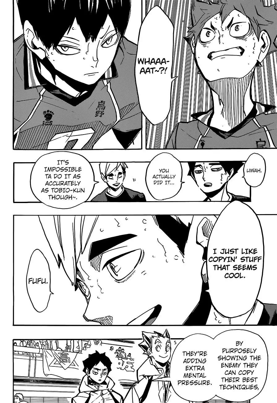 Haikyu!! Chapter 254 page 4 - Chapter 254: God-like, Phantom, Evil Spirit