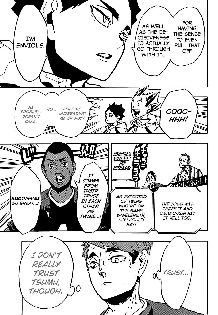 Haikyu!! Chapter 254 page 5 - Chapter 254: God-like, Phantom, Evil Spirit