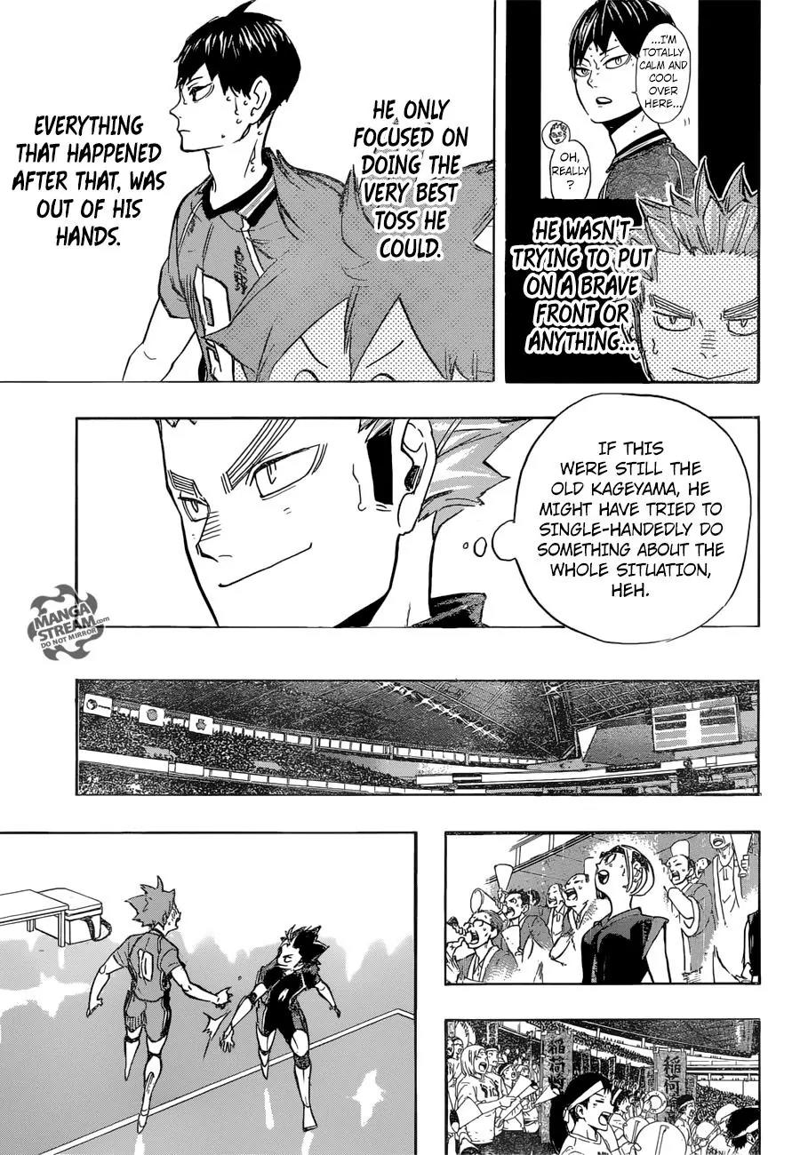 Haikyu!! Chapter 255 page 14 - Chapter 255: Find it