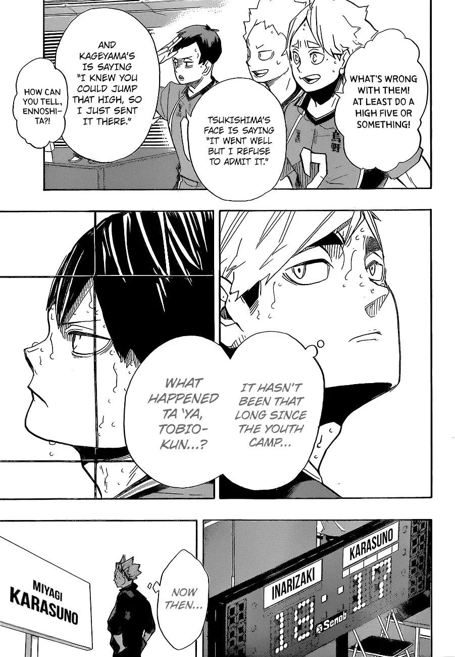 Haikyu!! Chapter 256 page 17 - Chapter 256: Moonlit Evening