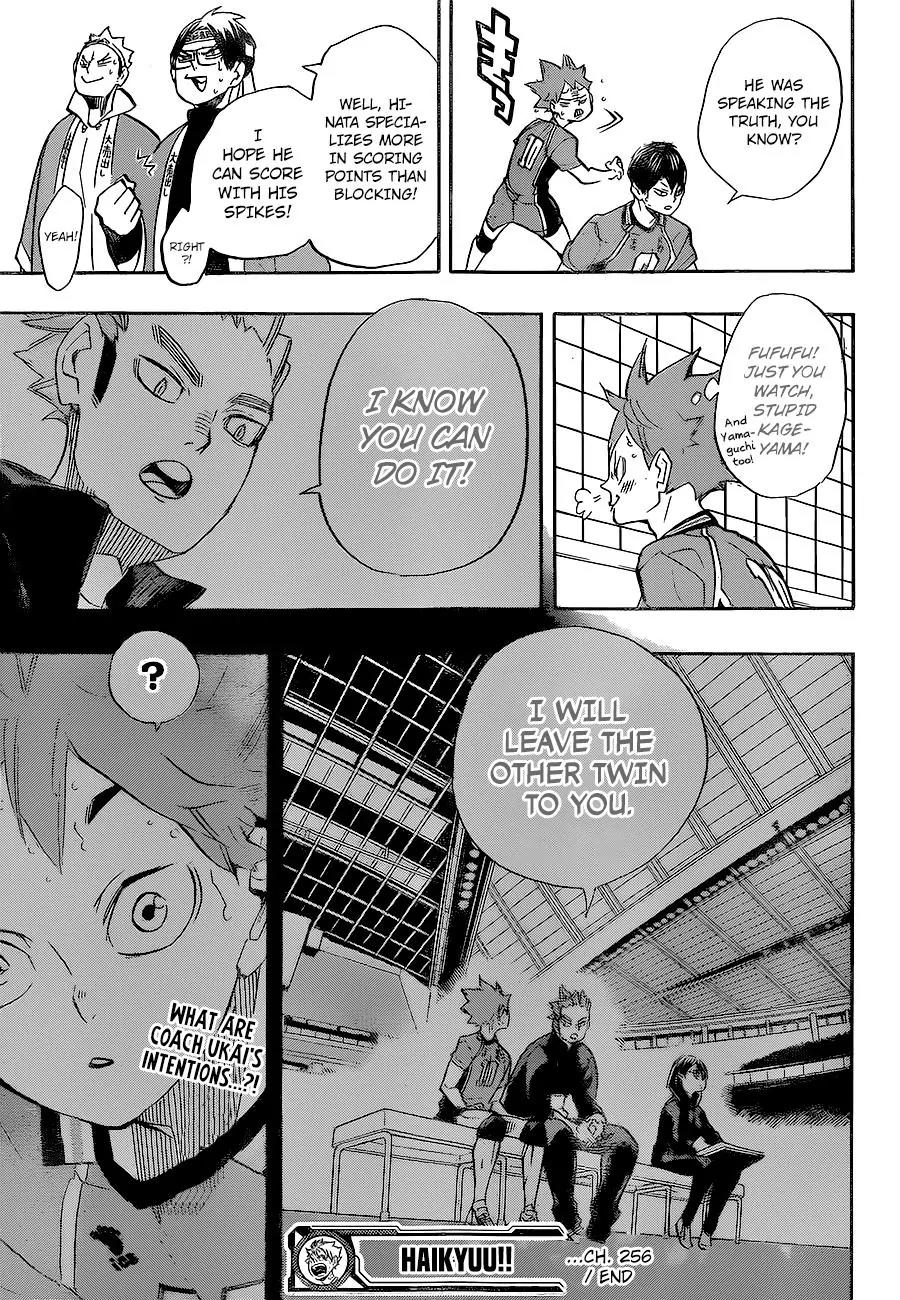 Haikyu!! Chapter 256 page 19 - Chapter 256: Moonlit Evening