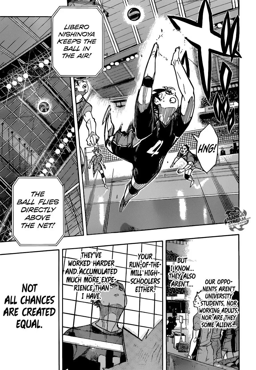 Haikyu!! Chapter 257 page 15 - Chapter 257: Equitable