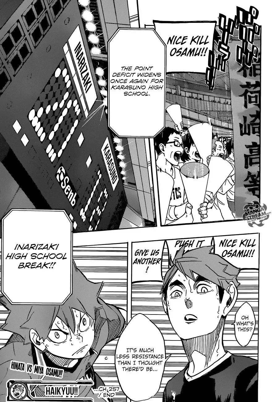 Haikyu!! Chapter 257 page 19 - Chapter 257: Equitable