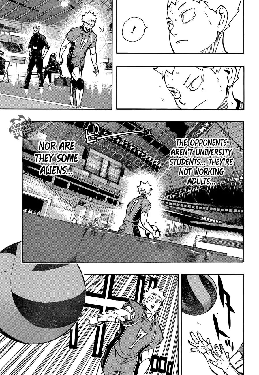 Haikyu!! Chapter 257 page 4 - Chapter 257: Equitable