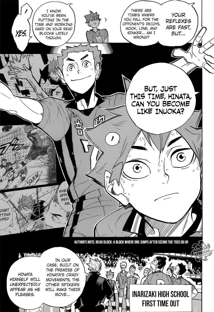 Haikyu!! Chapter 257 page 6 - Chapter 257: Equitable