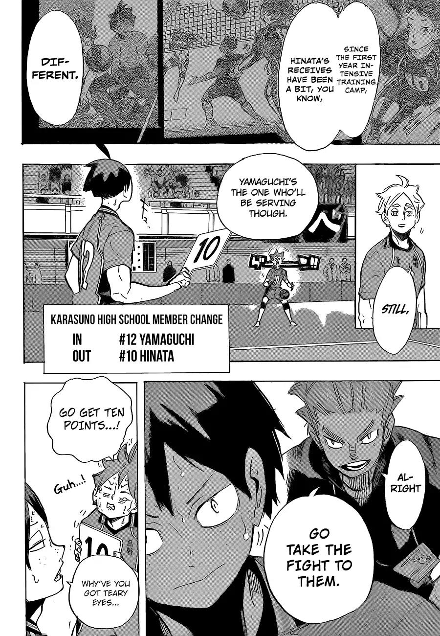 Haikyu!! Chapter 259 page 17 - Chapter 259: Keep Pushing