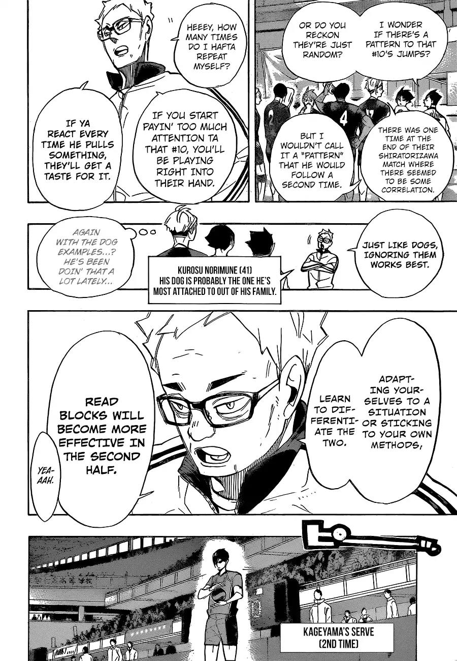 Haikyu!! Chapter 259 page 5 - Chapter 259: Keep Pushing