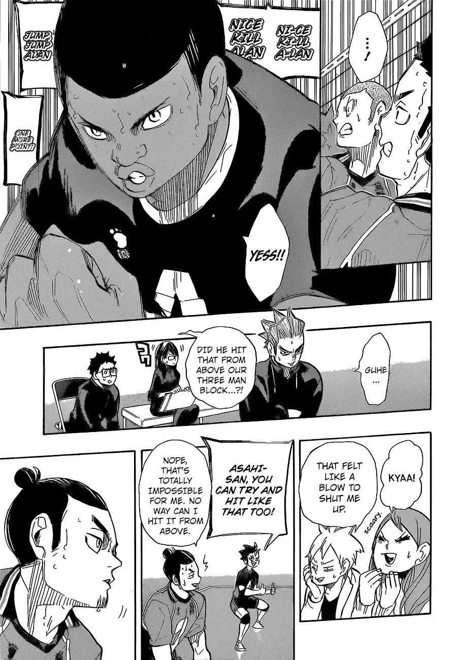 Haikyu!! Chapter 259 page 8 - Chapter 259: Keep Pushing