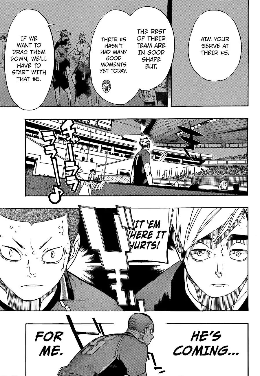 Haikyu!! Chapter 261 page 11 - Chapter 261: Projectiles