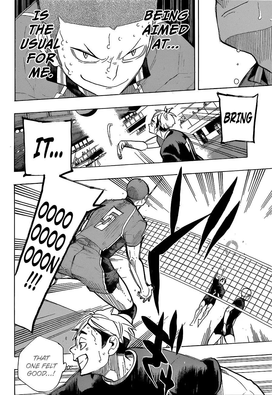 Haikyu!! Chapter 261 page 12 - Chapter 261: Projectiles