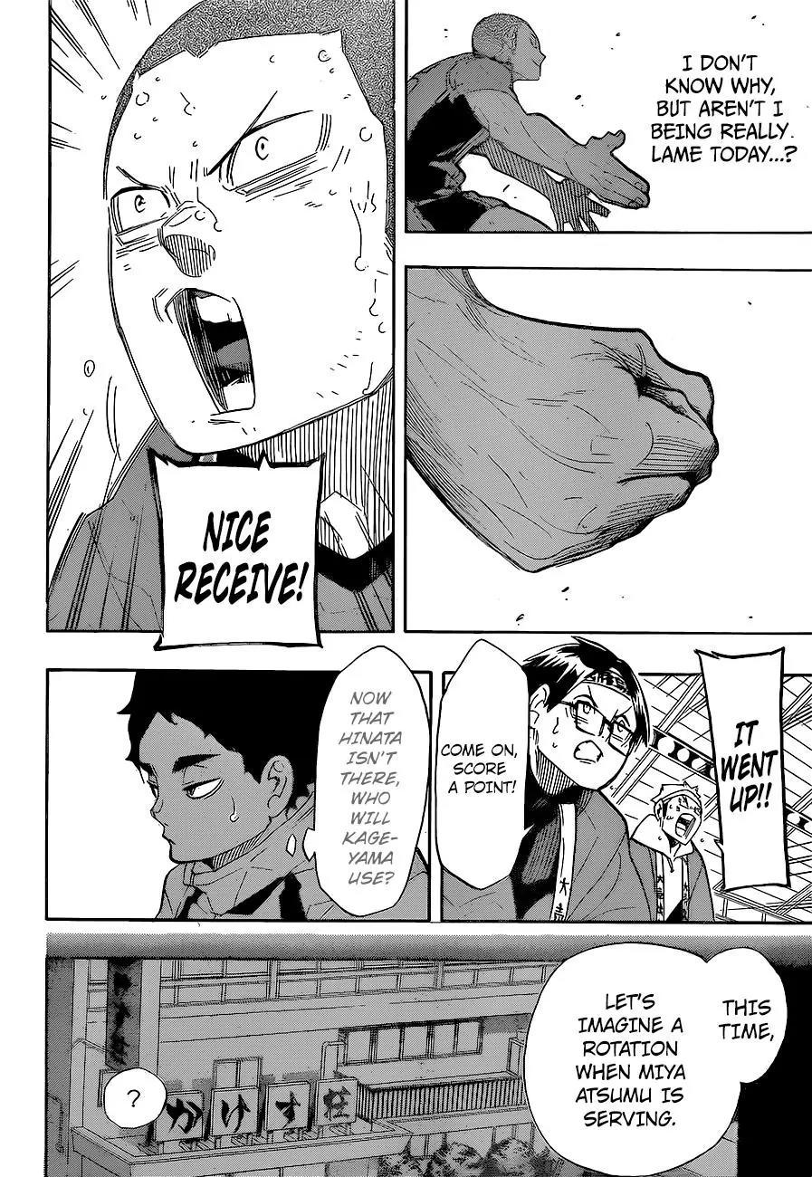 Haikyu!! Chapter 261 page 14 - Chapter 261: Projectiles