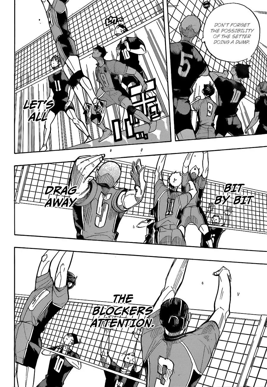 Haikyu!! Chapter 261 page 16 - Chapter 261: Projectiles