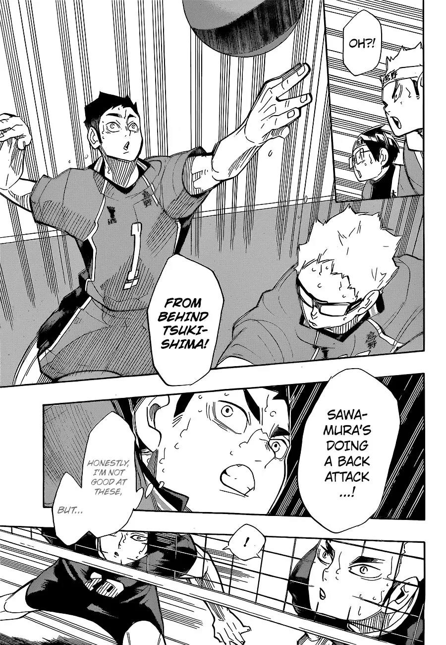 Haikyu!! Chapter 261 page 17 - Chapter 261: Projectiles