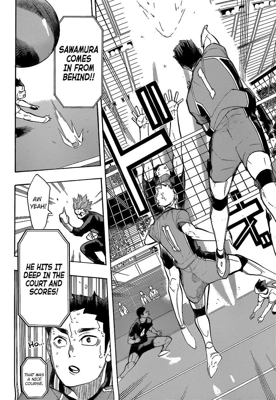 Haikyu!! Chapter 261 page 18 - Chapter 261: Projectiles