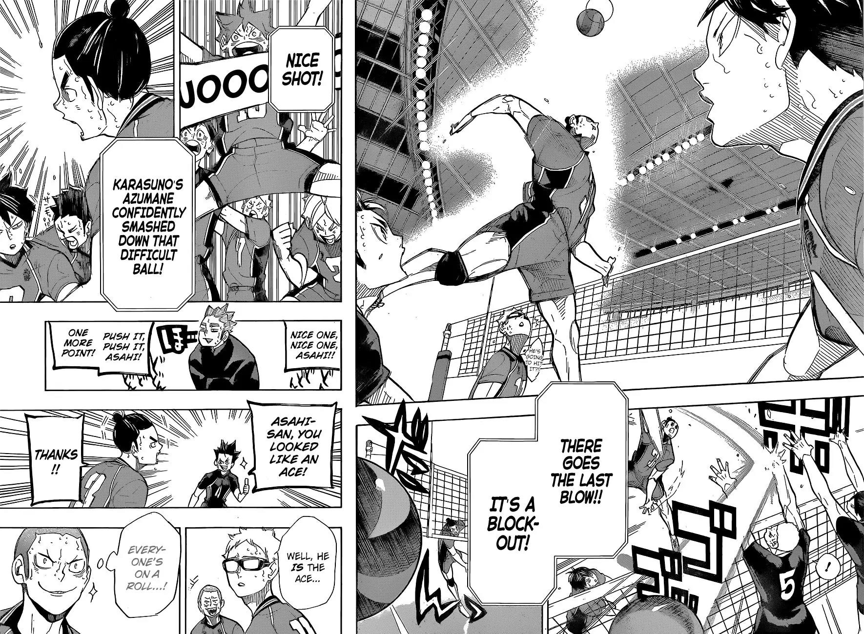 Haikyu!! Chapter 261 page 3 - Chapter 261: Projectiles