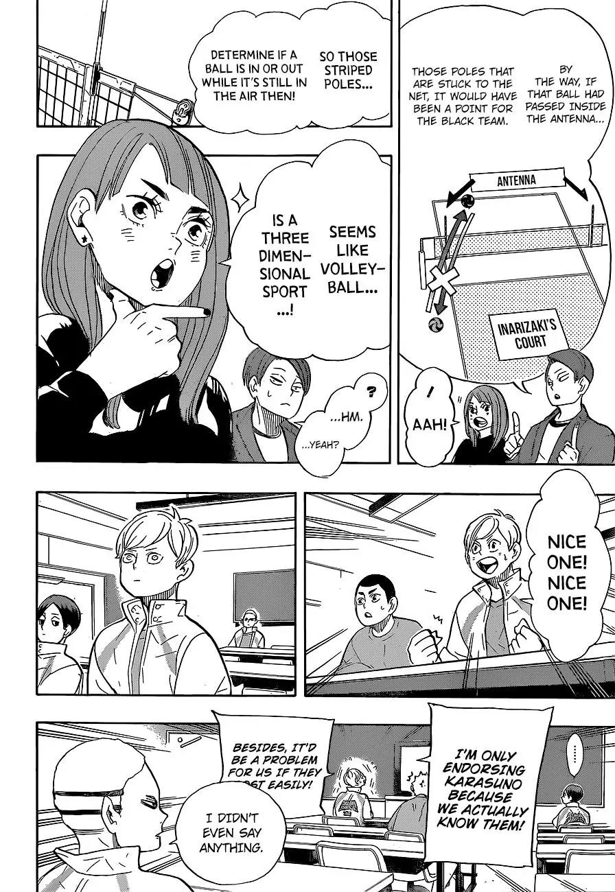 Haikyu!! Chapter 261 page 4 - Chapter 261: Projectiles