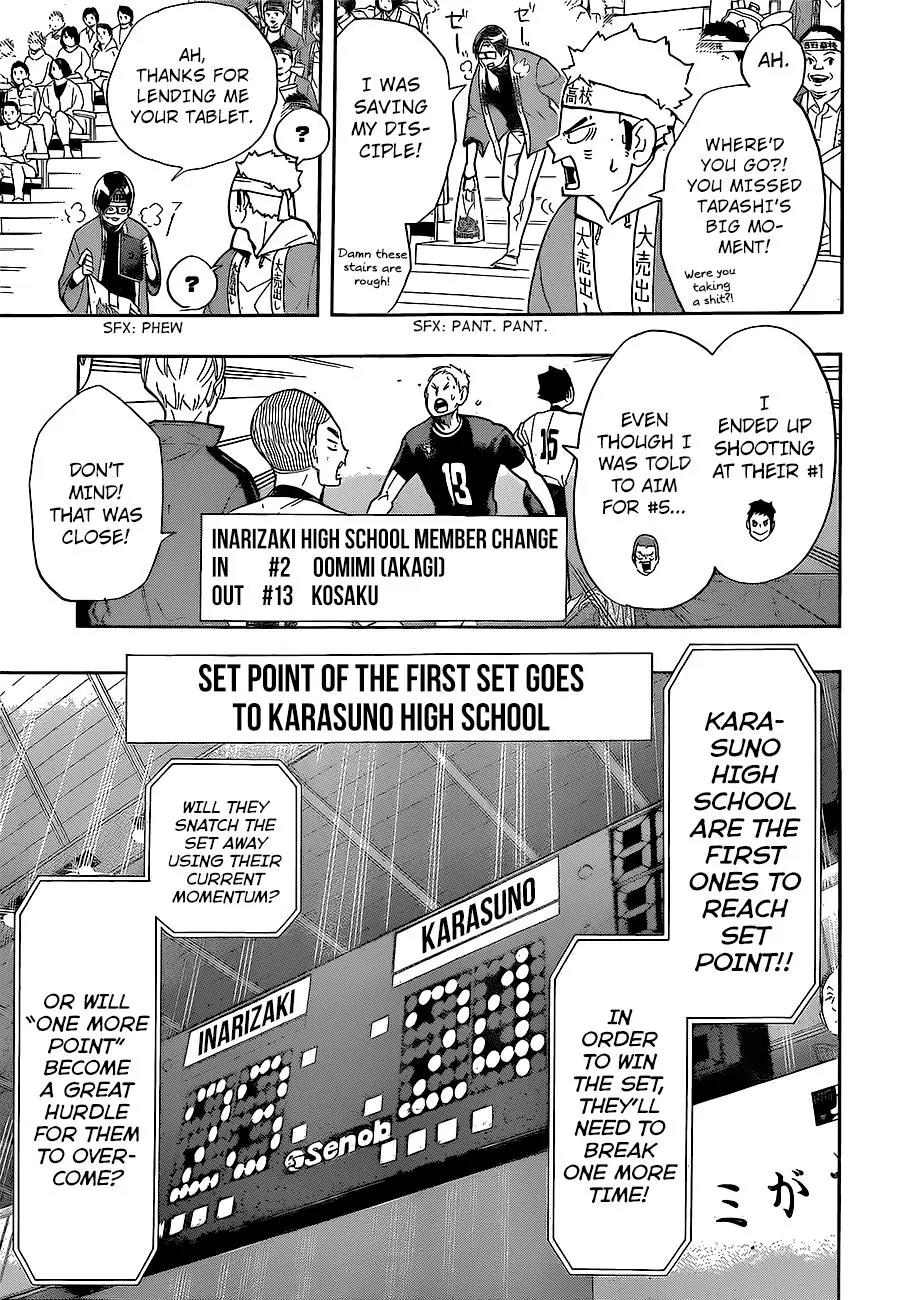 Haikyu!! Chapter 261 page 5 - Chapter 261: Projectiles