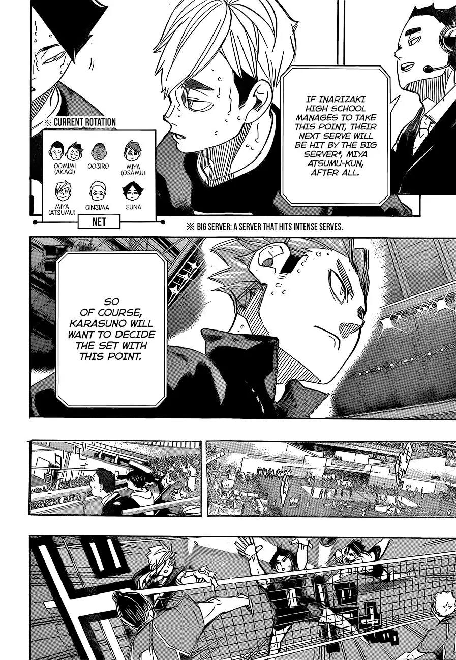 Haikyu!! Chapter 261 page 6 - Chapter 261: Projectiles