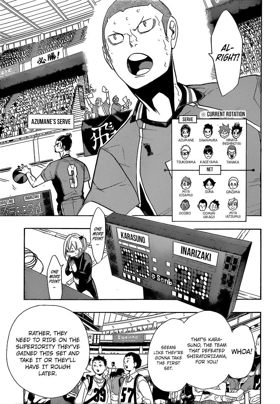 Haikyu!! Chapter 262 page 10 - Chapter 262: Always Enthusiastic