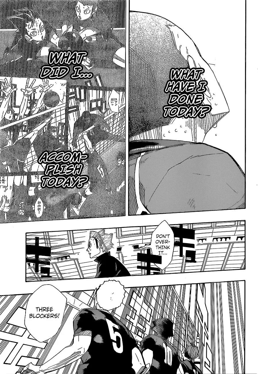 Haikyu!! Chapter 262 page 18 - Chapter 262: Always Enthusiastic