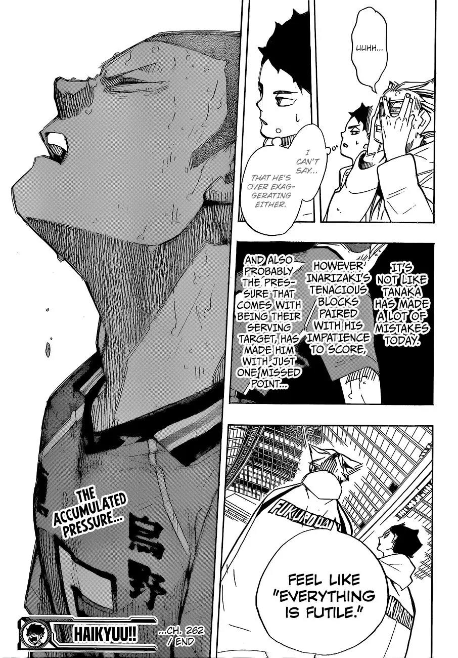 Haikyu!! Chapter 262 page 22 - Chapter 262: Always Enthusiastic