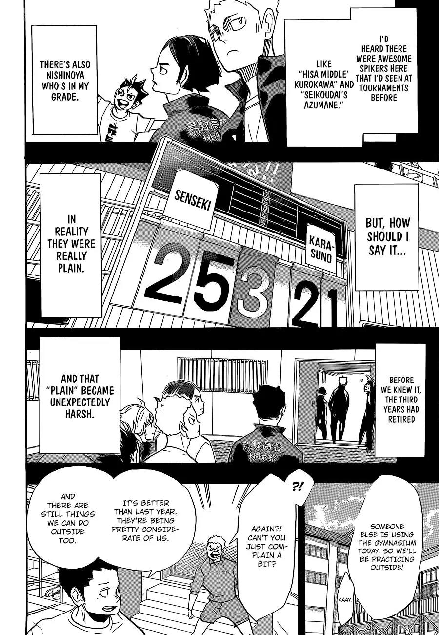 Haikyu!! Chapter 262 page 5 - Chapter 262: Always Enthusiastic