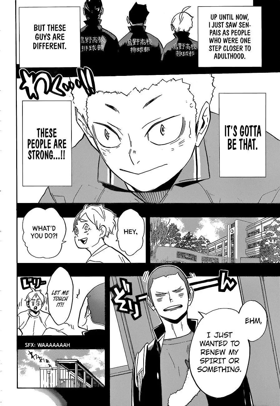 Haikyu!! Chapter 262 page 9 - Chapter 262: Always Enthusiastic
