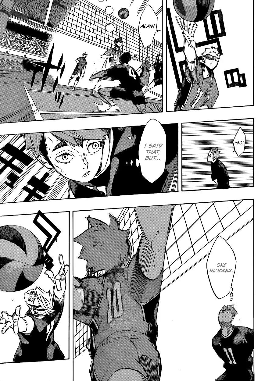 Haikyu!! Chapter 263 page 15 - Chapter 263: Paisen's Pride