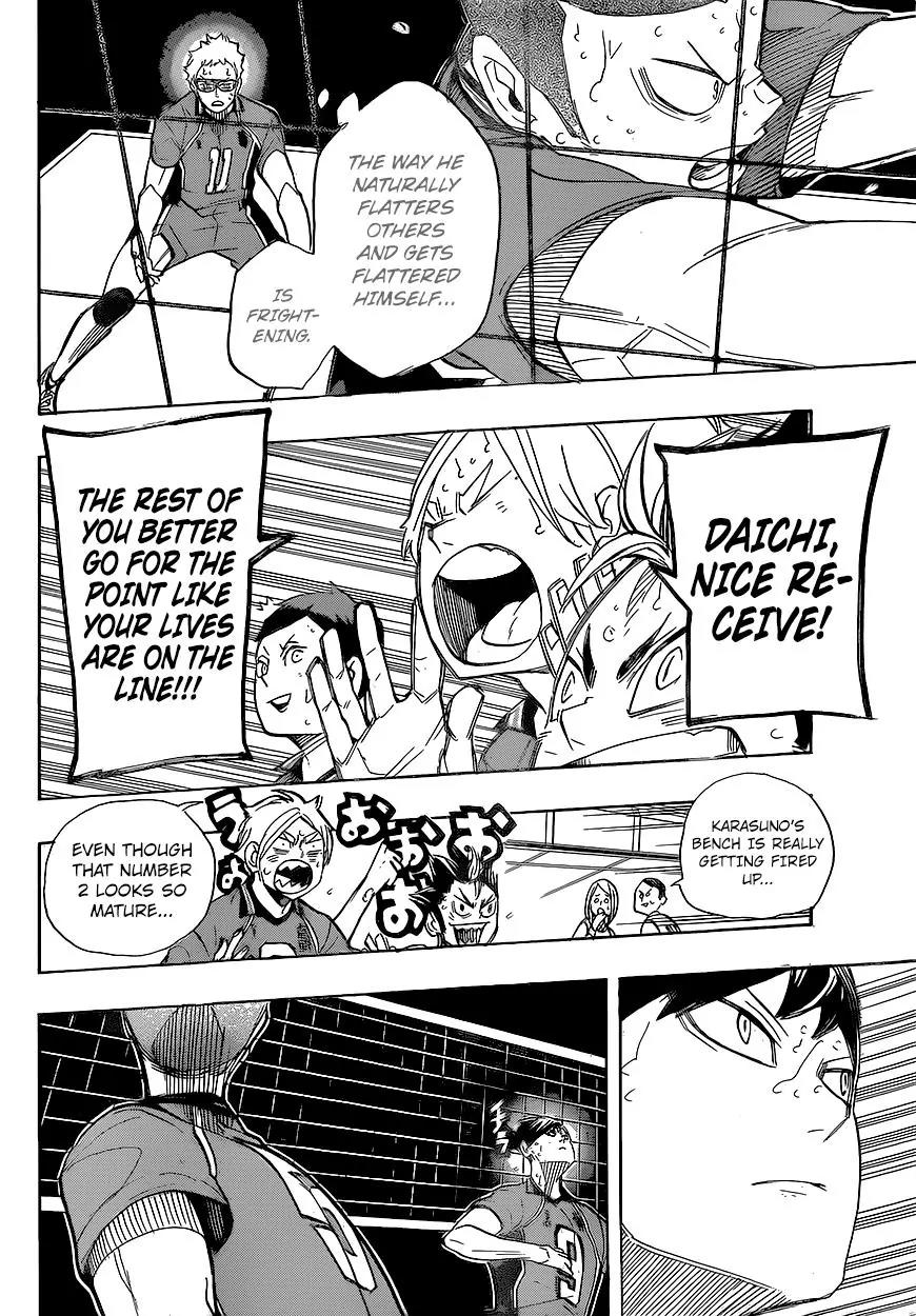 Haikyu!! Chapter 263 page 18 - Chapter 263: Paisen's Pride