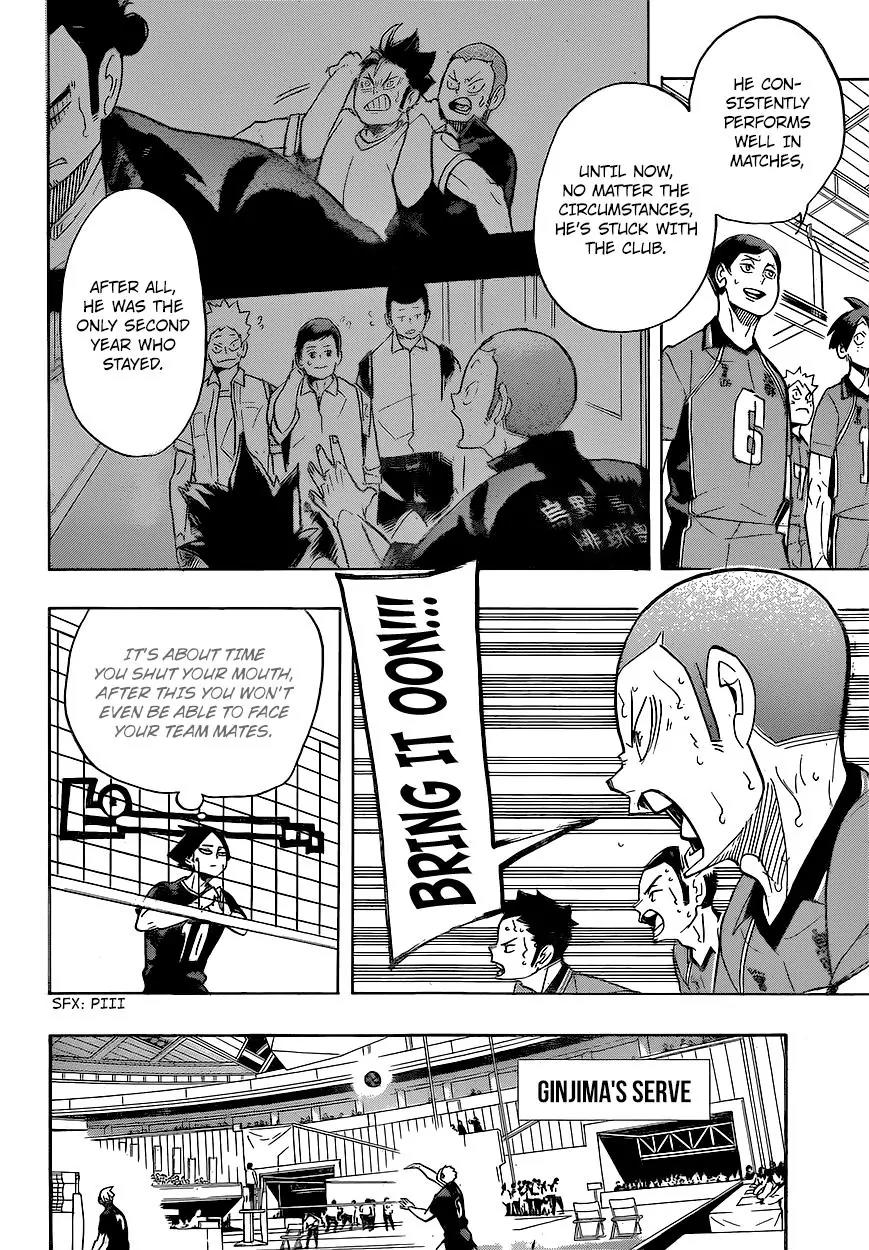 Haikyu!! Chapter 263 page 6 - Chapter 263: Paisen's Pride