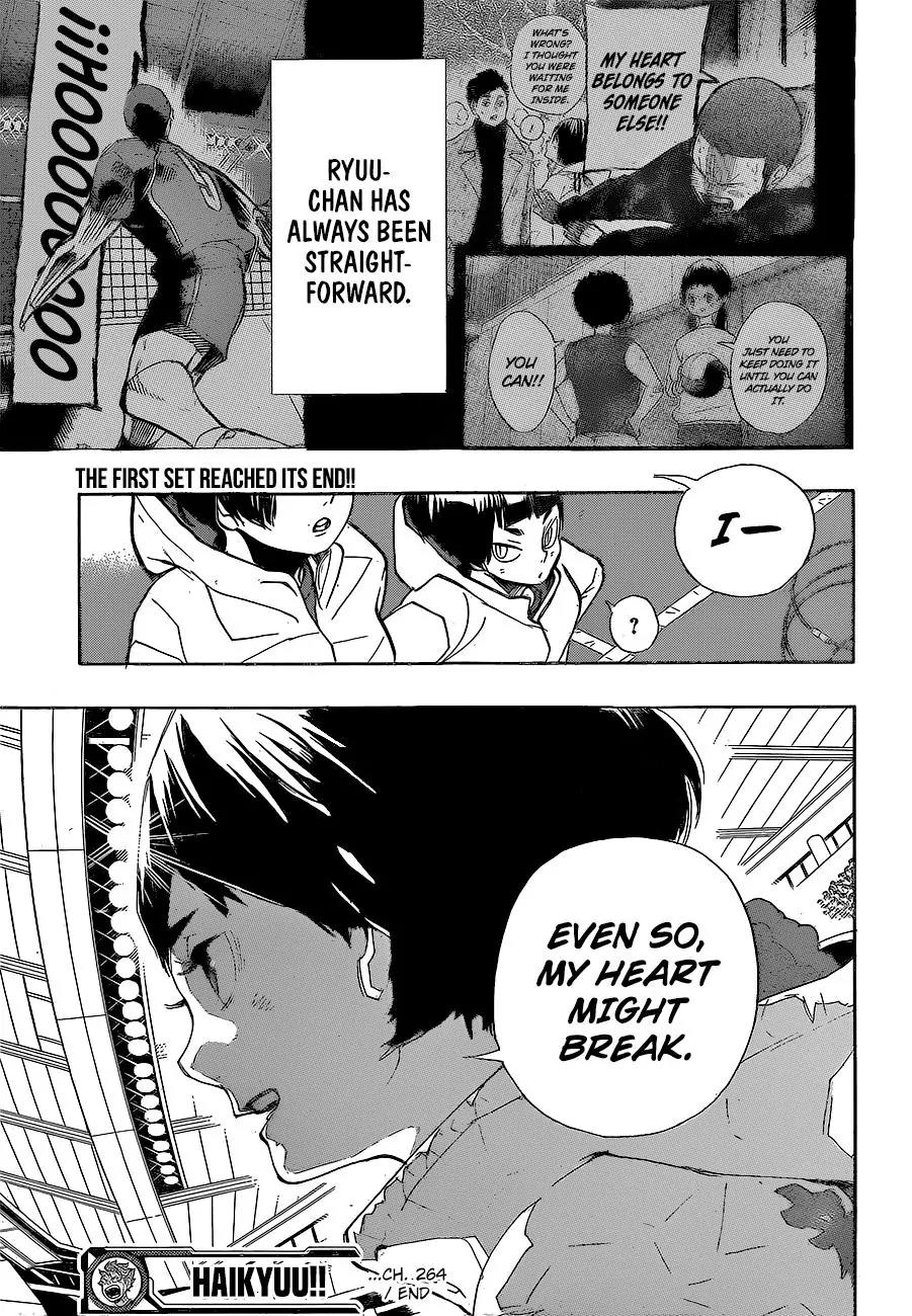 Haikyu!! Chapter 264 page 19 - Chapter 264: Broken Hearts