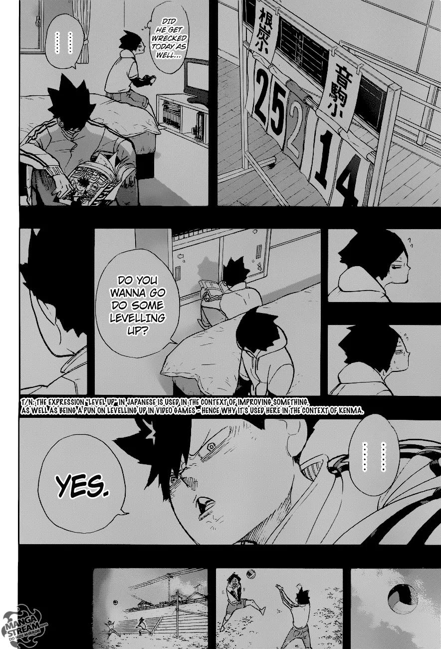Haikyu!! Chapter 265 page 10 - Chapter 265: Meanwhile, The Lethargic Cats... Haruichi Furudate