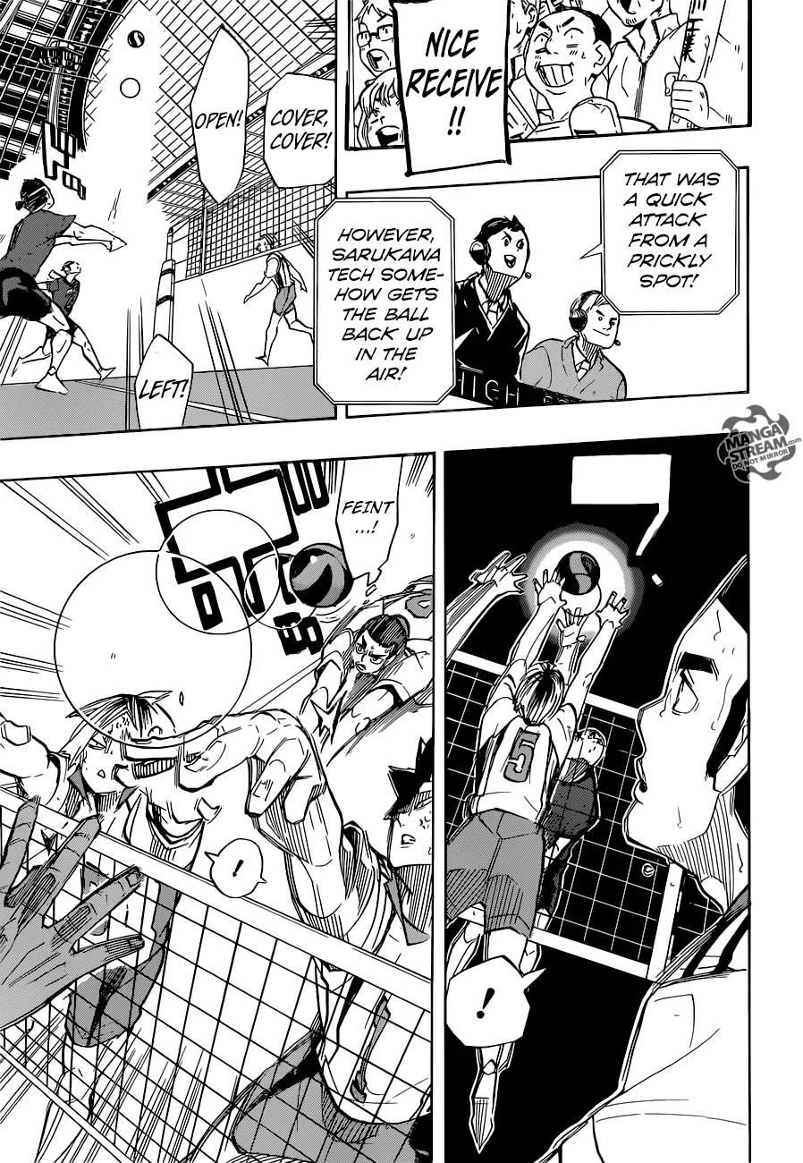 Haikyu!! Chapter 265 page 15 - Chapter 265: Meanwhile, The Lethargic Cats... Haruichi Furudate