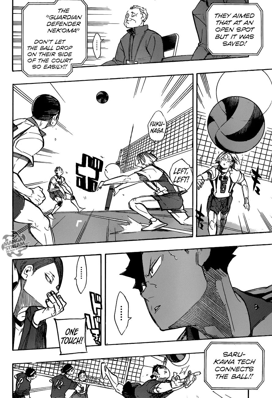 Haikyu!! Chapter 265 page 16 - Chapter 265: Meanwhile, The Lethargic Cats... Haruichi Furudate