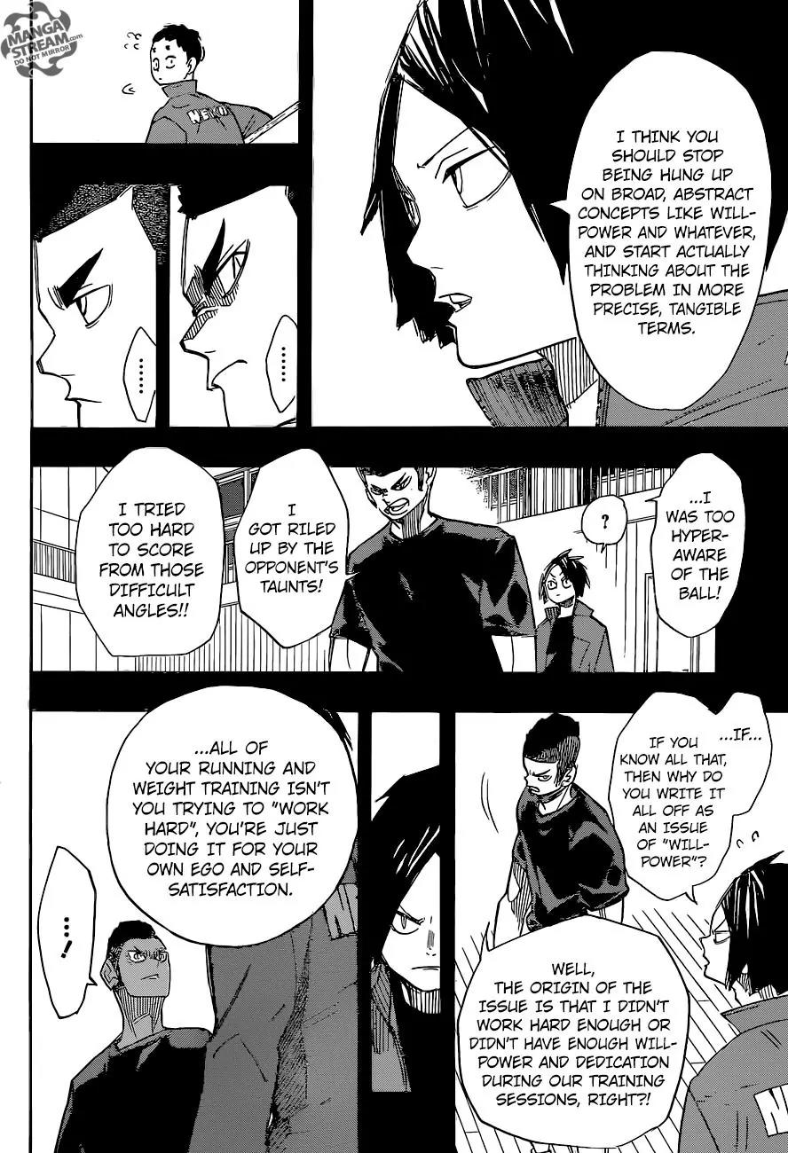 Haikyu!! Chapter 266 page 10 - Chapter 266: Cats vs Monkeys