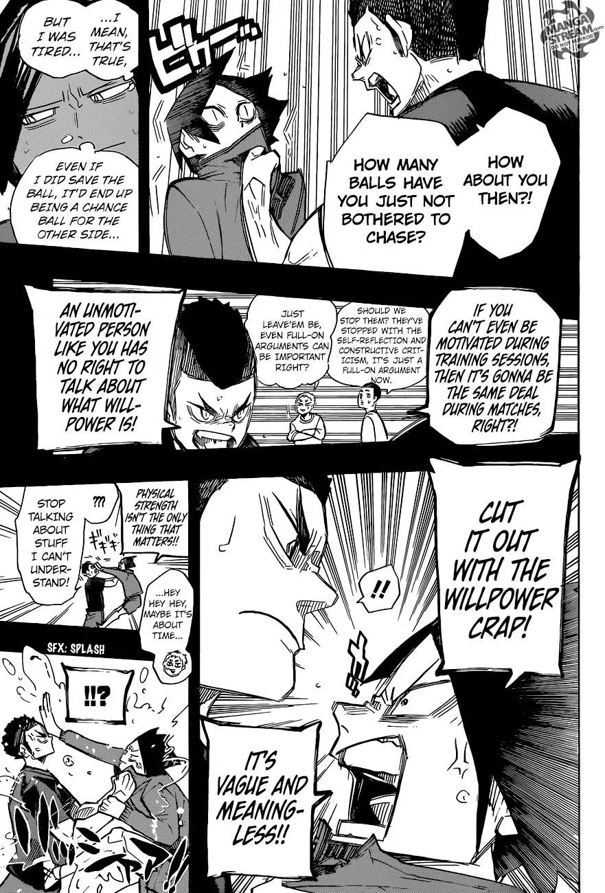 Haikyu!! Chapter 266 page 11 - Chapter 266: Cats vs Monkeys