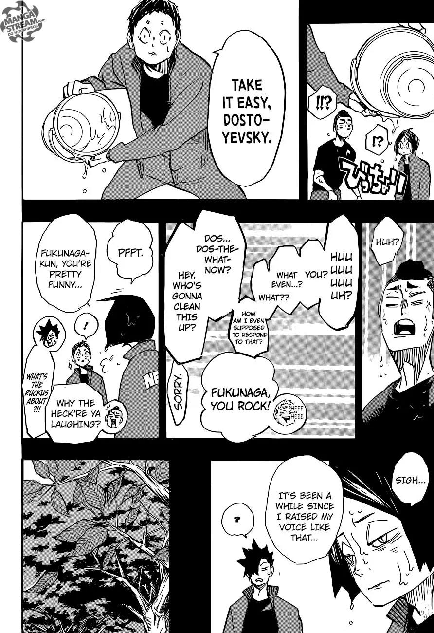 Haikyu!! Chapter 266 page 12 - Chapter 266: Cats vs Monkeys