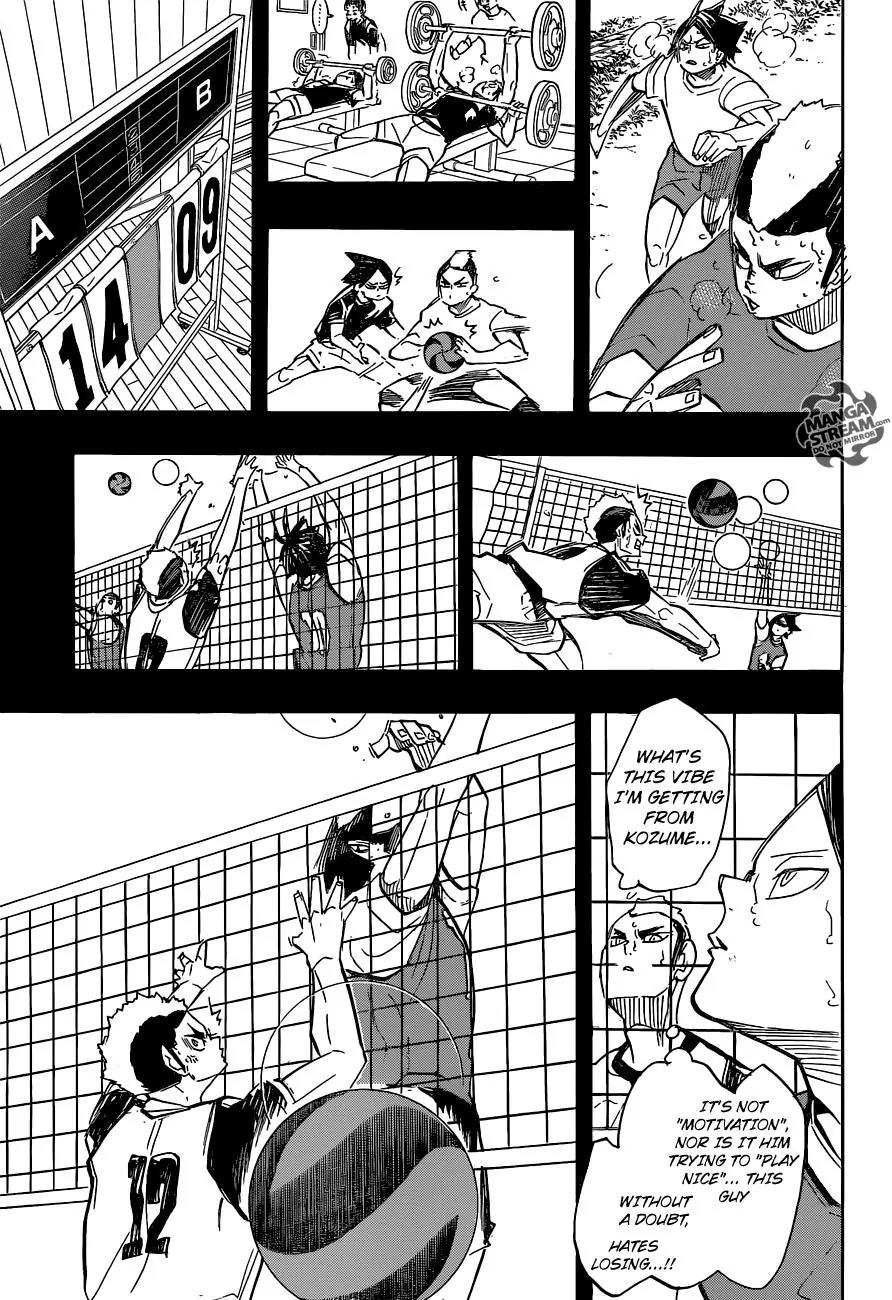 Haikyu!! Chapter 266 page 13 - Chapter 266: Cats vs Monkeys