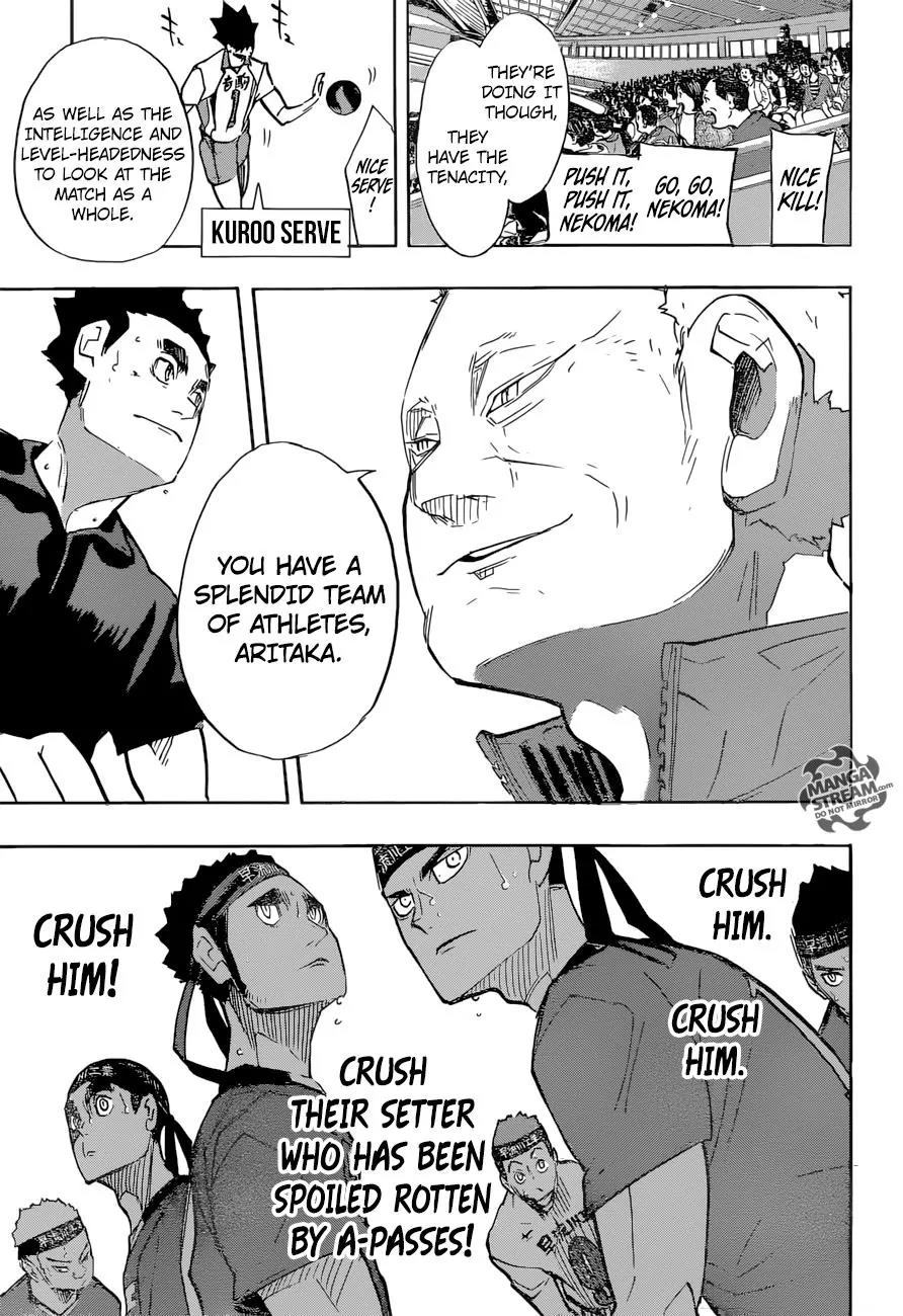 Haikyu!! Chapter 266 page 19 - Chapter 266: Cats vs Monkeys