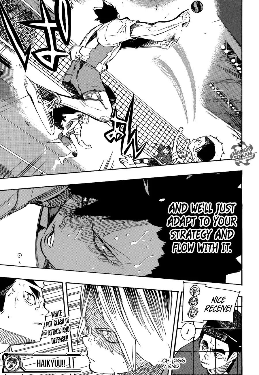 Haikyu!! Chapter 266 page 21 - Chapter 266: Cats vs Monkeys