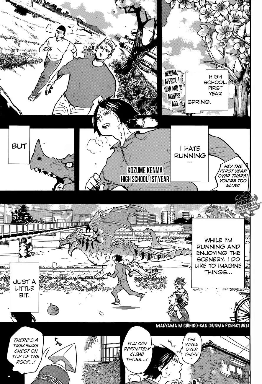 Haikyu!! Chapter 266 page 3 - Chapter 266: Cats vs Monkeys