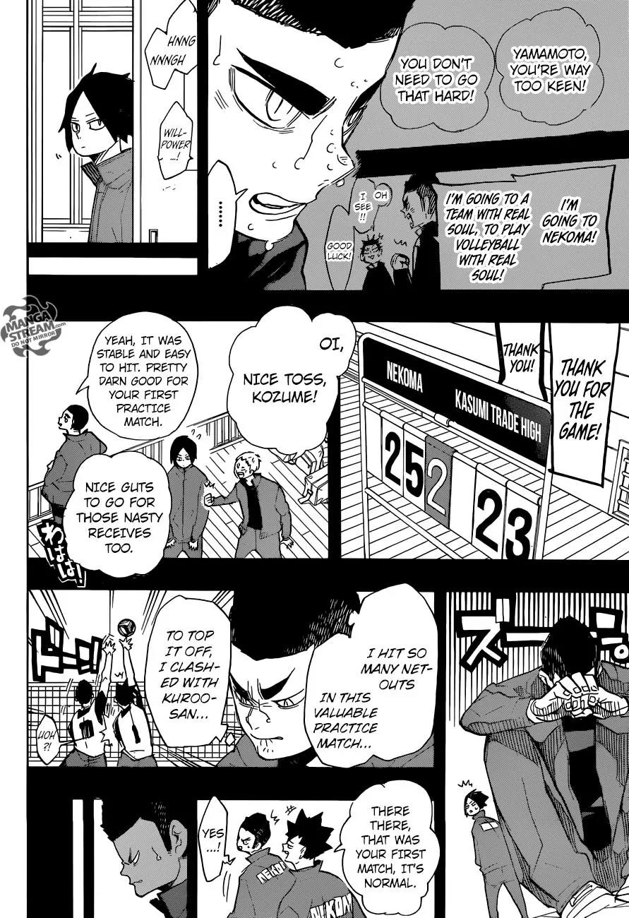 Haikyu!! Chapter 266 page 8 - Chapter 266: Cats vs Monkeys
