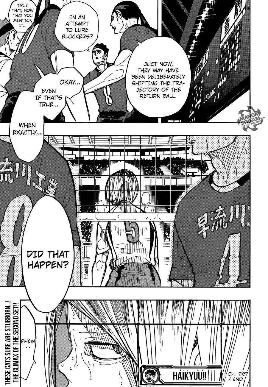 Haikyu!! Chapter 267 page 20 - Chapter 267: Trap