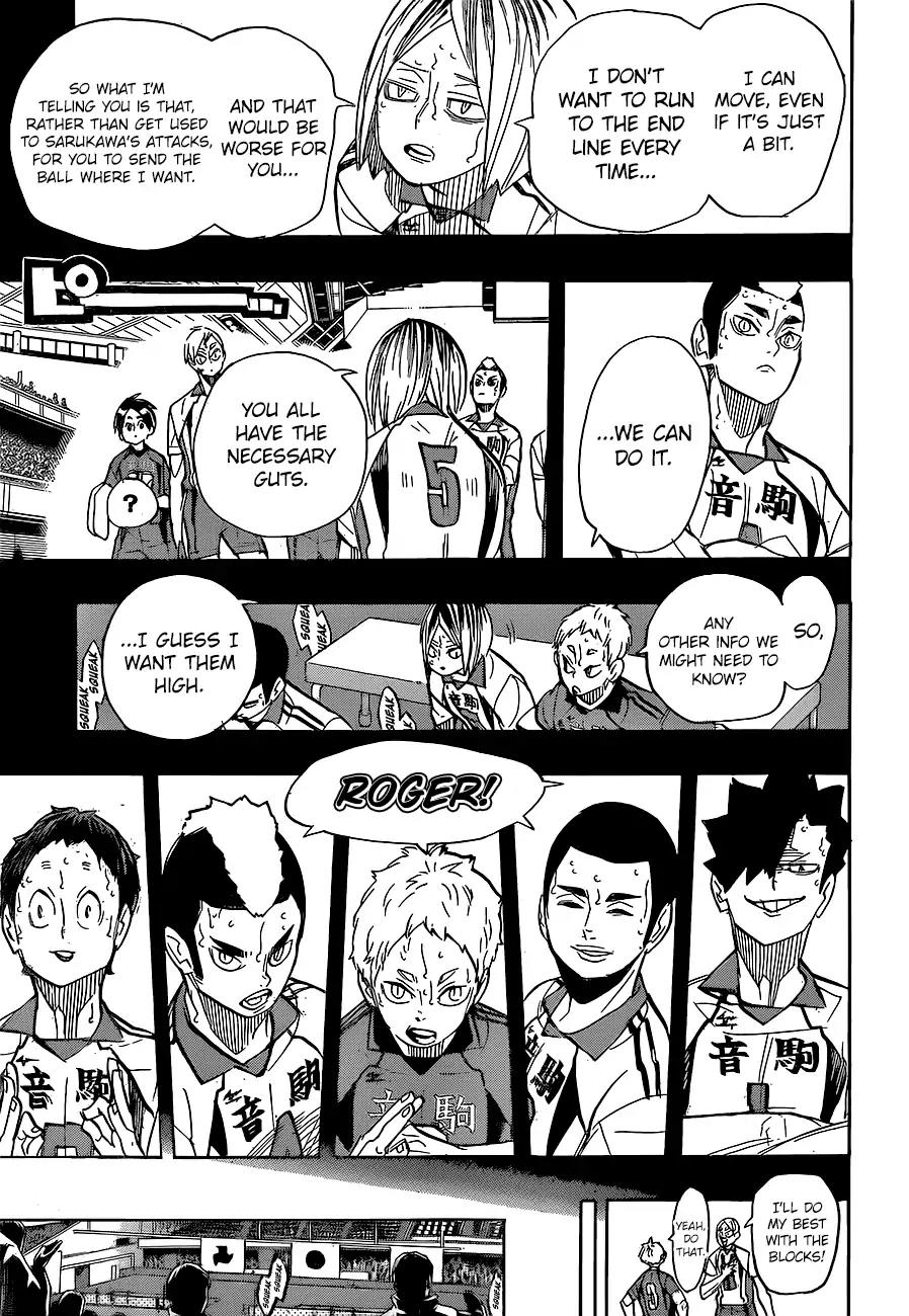 Haikyu!! Chapter 268 page 4 - Chapter 268: Kozume Kenma Believes There’s a Way
